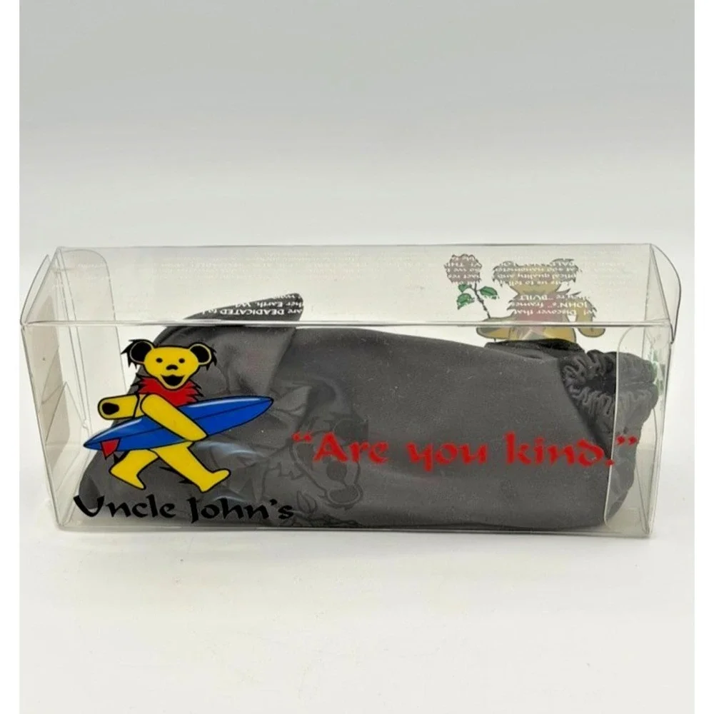 Uncle John's Grateful Dead Eyes of the World Sunglasses Stealie Brown w/ Case